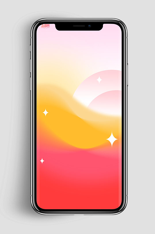 日落弥散光渐变免抠海报背景图元素免抠背景-众图网