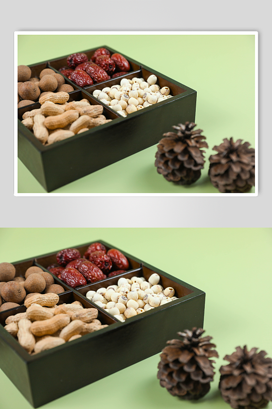 红枣薏米桂圆花生营养五谷杂粮摄影图片-众图网