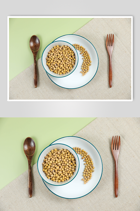 黄豆健康杂粮美食营养五谷杂粮摄影图片-众图网