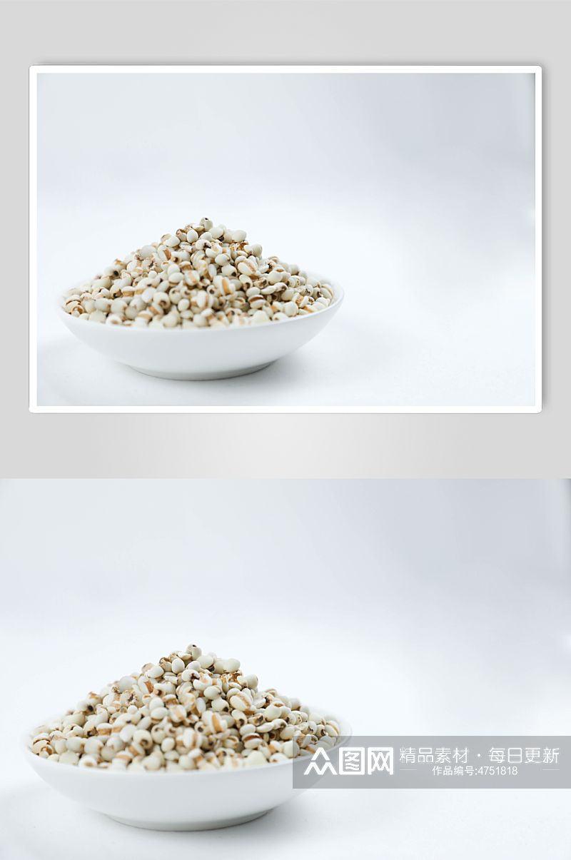 薏米早餐杂粮美食营养五谷杂粮摄影图片素材