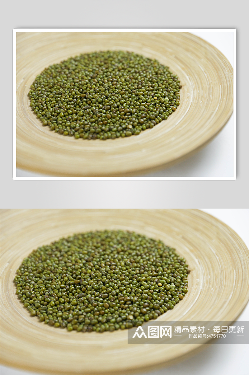 健康绿豆粥美食营养五谷杂粮摄影图片素材