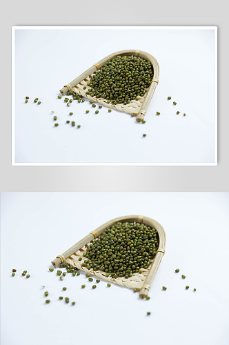健康绿豆粥美食营养五谷杂粮摄影图片
