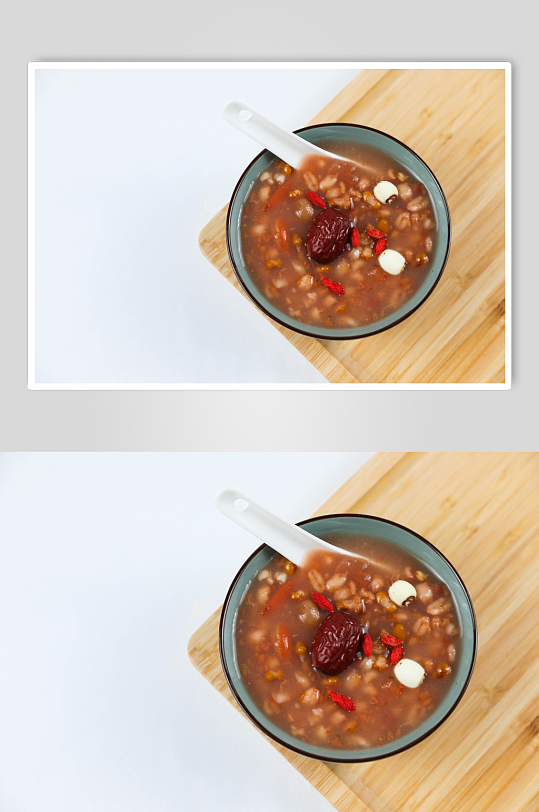 腊八粥八宝粥杂粮粥腊八物品摄影图片