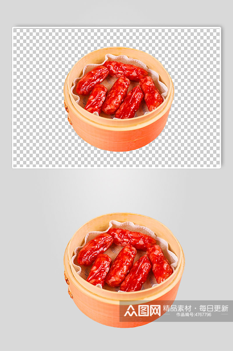 新年腊肠春节物品摄影图PNG免抠元素素材