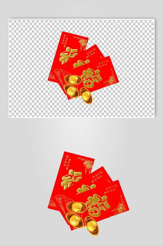新年红包春节物品摄影图PNG免抠元素