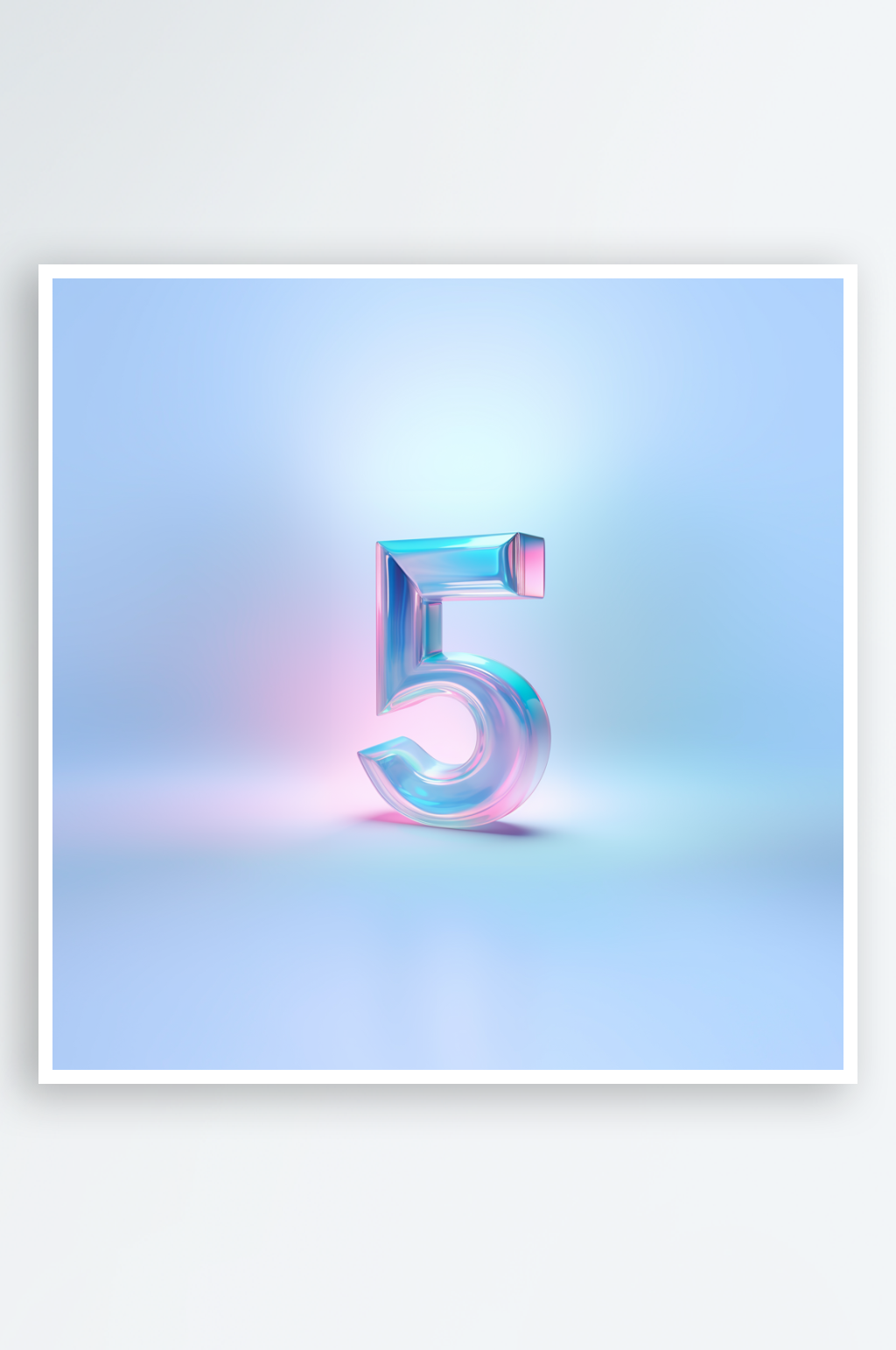 炫彩3D立体透明材质C4D数字倒计时元素模板下载-编号6109221-众图网