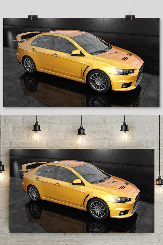 c4d电商场景元素设计solidworks汽车模型-众图网