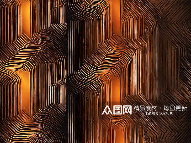 棕色纹理背景AI数字艺术素材