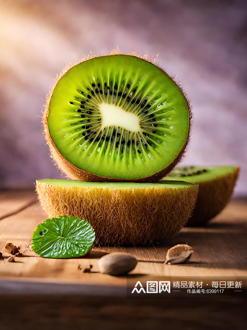 摄影风猕猴桃AI数字艺术模板下载-编号6399117-众图网