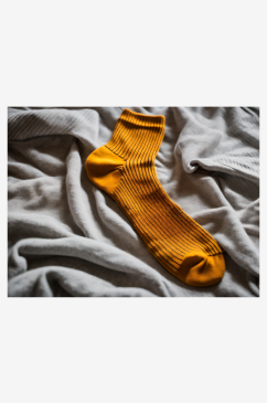 摄影风袜子AI数字艺术
