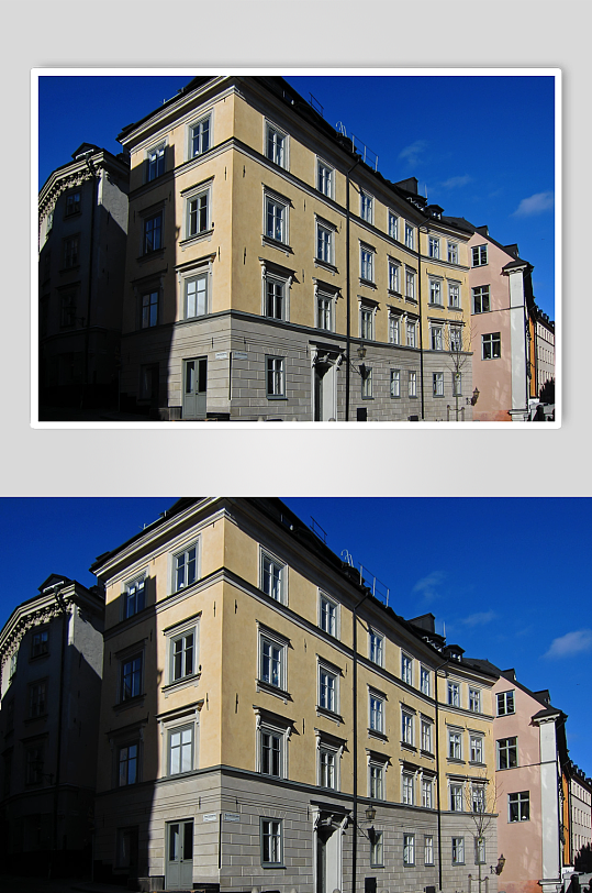 欧式房屋建筑创意高清摄影图片