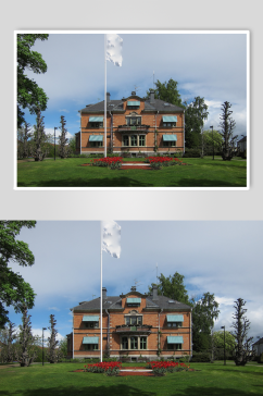 欧式房屋建筑创意高清摄影图片