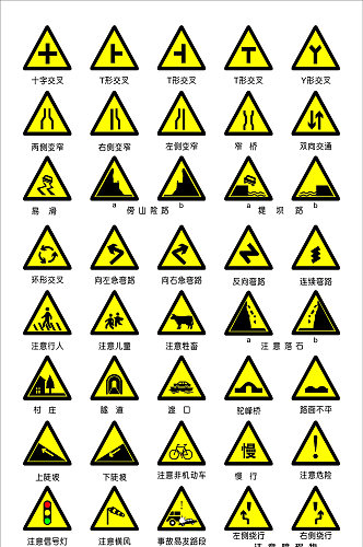 道路交通标识大全