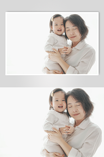 母亲与孩子母婴亲子人物摄影图片