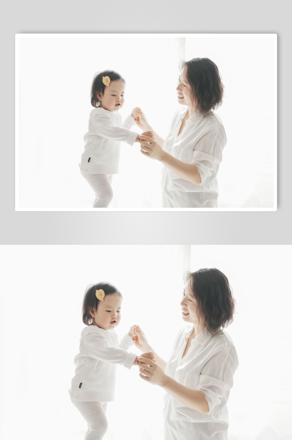 牵手母婴亲子人物摄影图片素材
