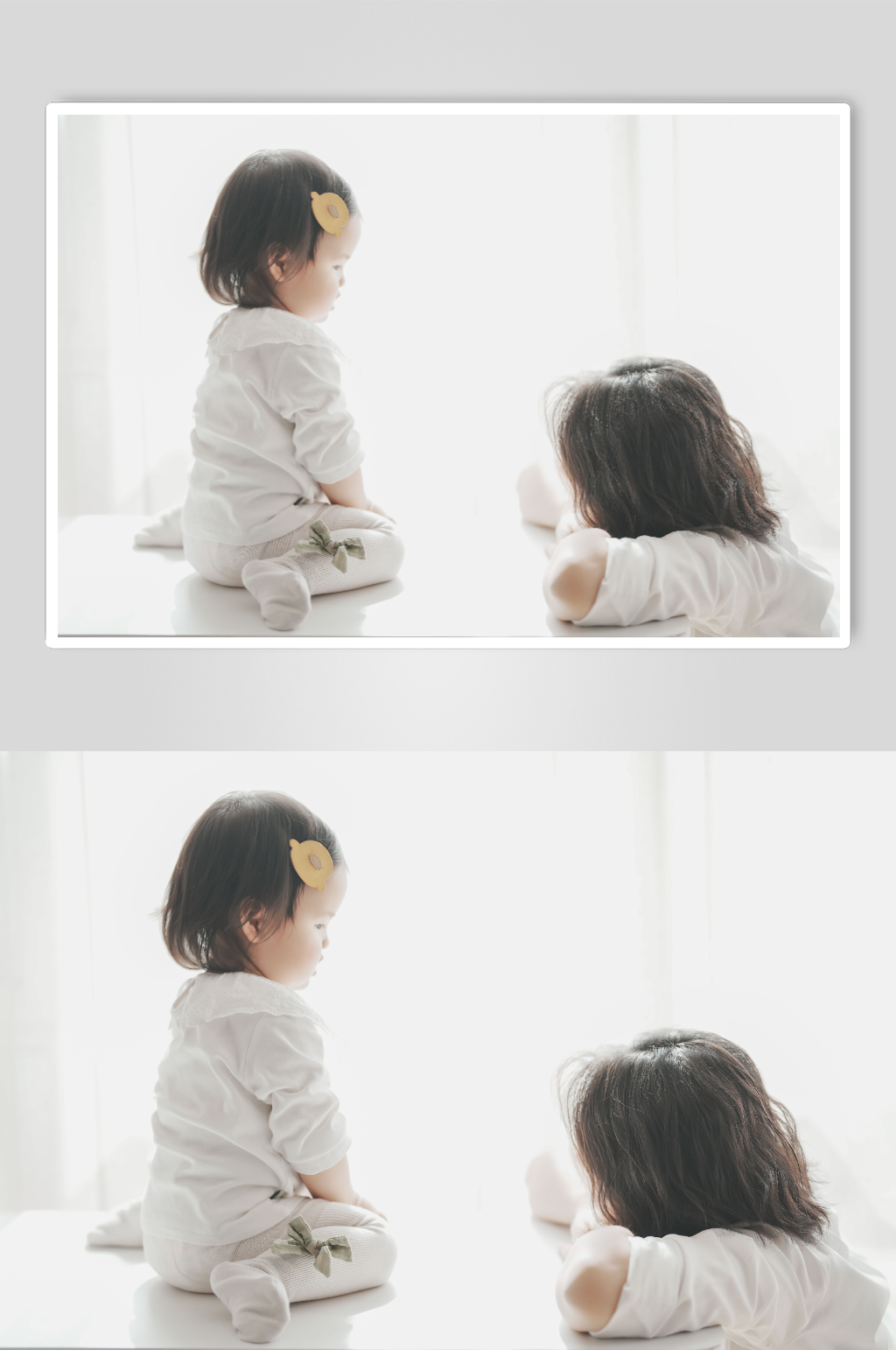 桌子母婴亲子人物摄影图片素材