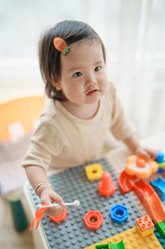 积木婴幼儿早教摄影图