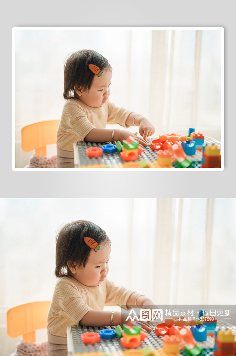 玩具婴幼儿早教人物摄影图片素材