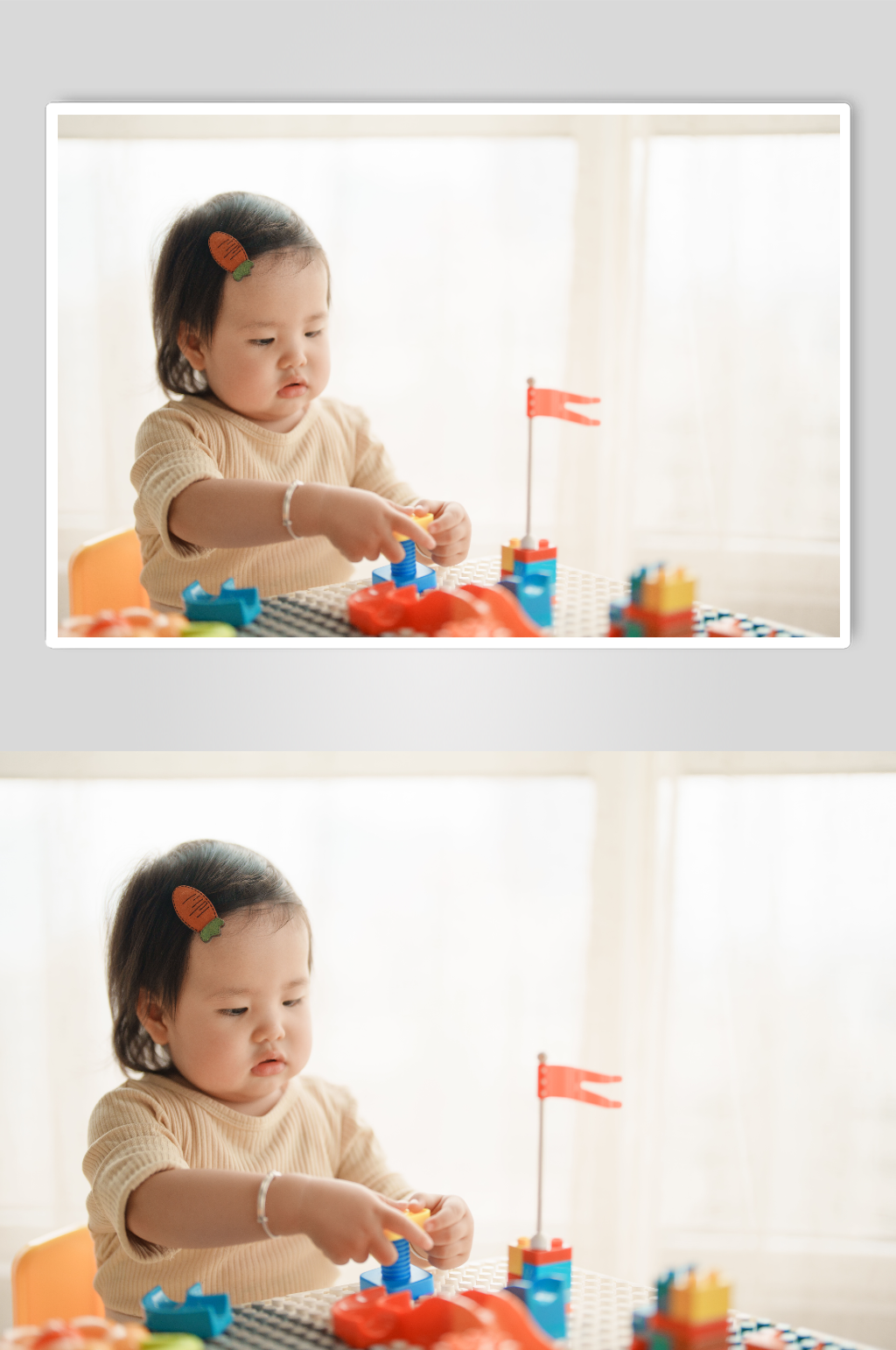 可爱婴幼儿早教人物摄影图片素材