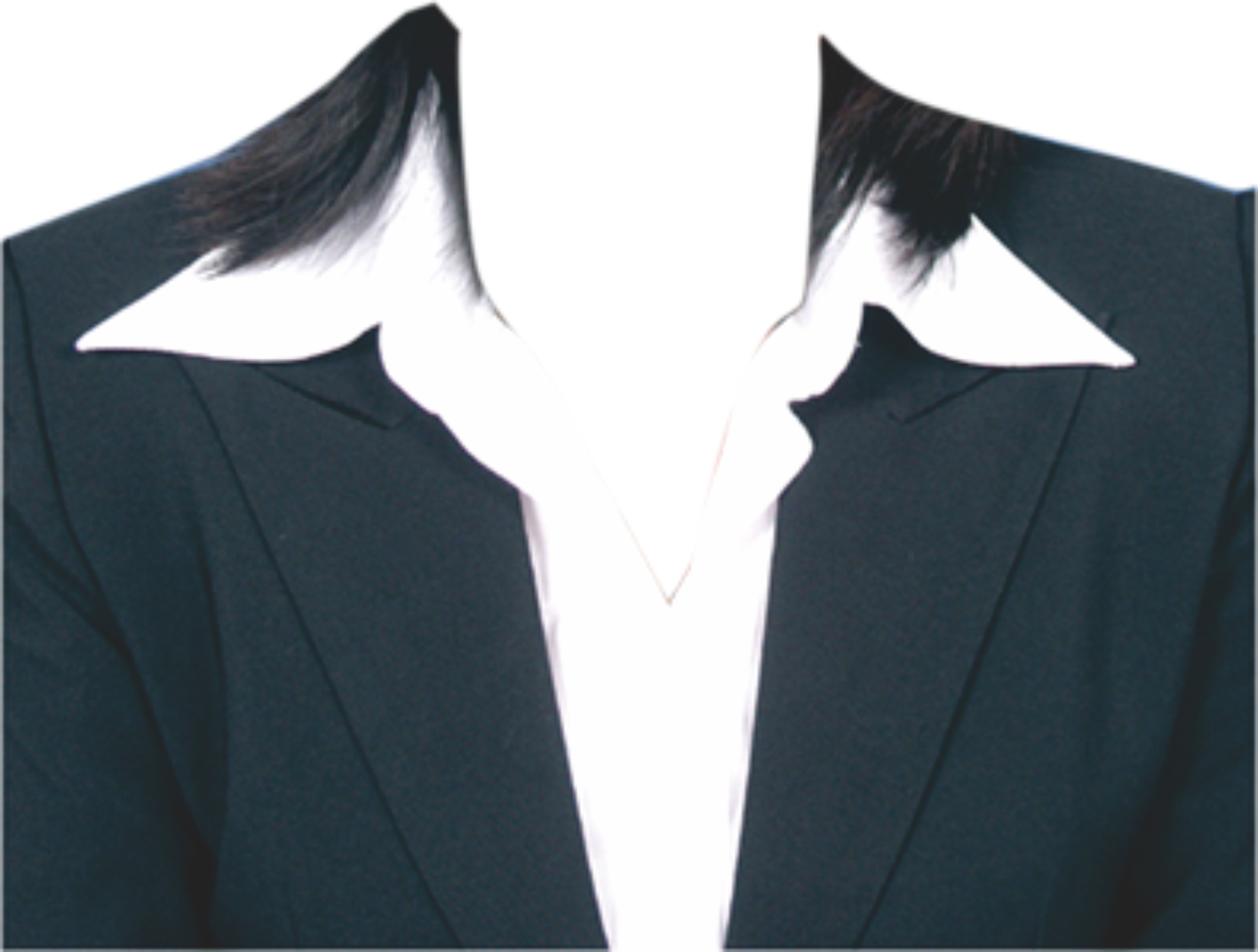 男士西装制服模板免扣UI阿莫斯素材