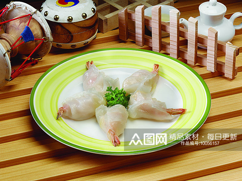 水饺煎饺美食高清摄影素材