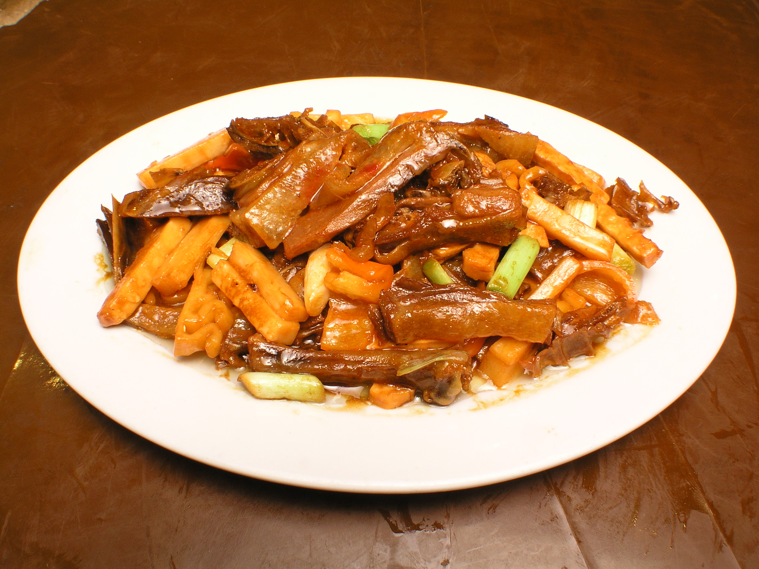 冬笋烧板鸭美食高清摄影图素材