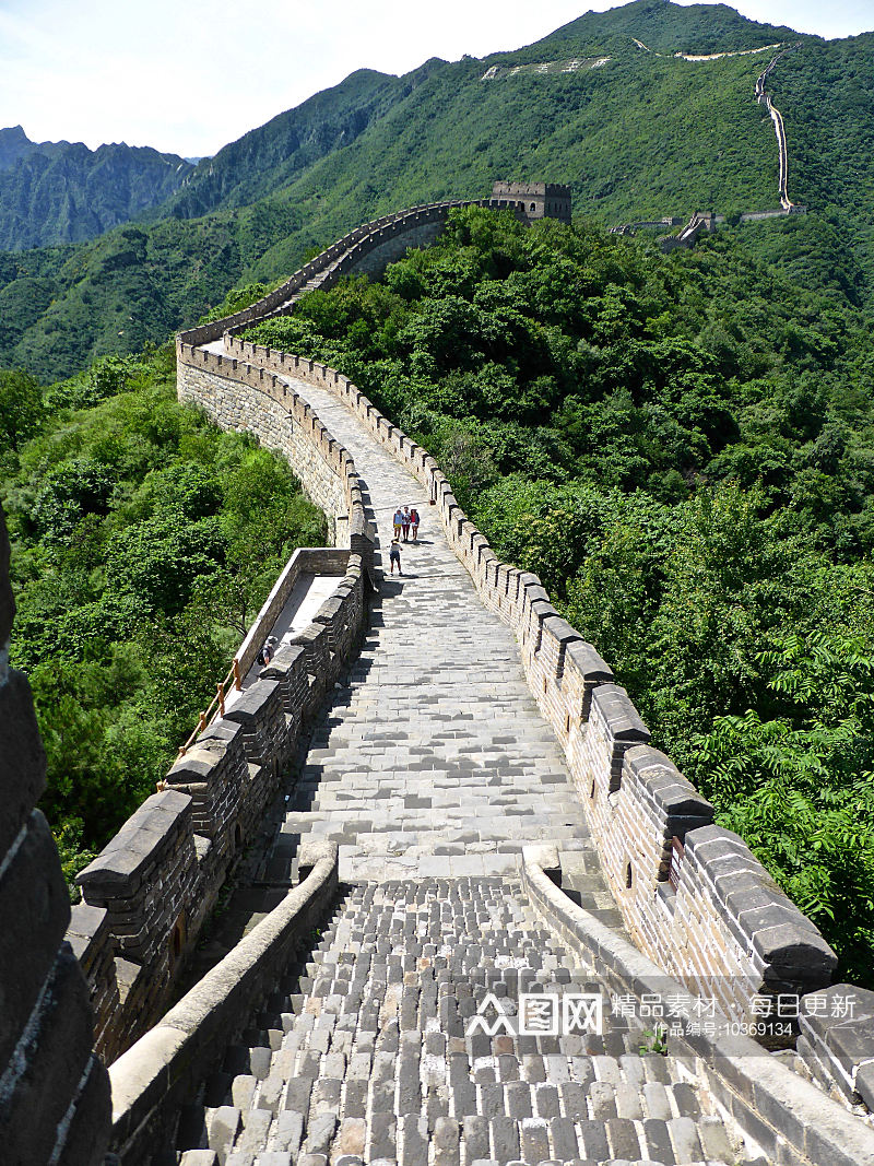 万里长城风景高清摄影图素材