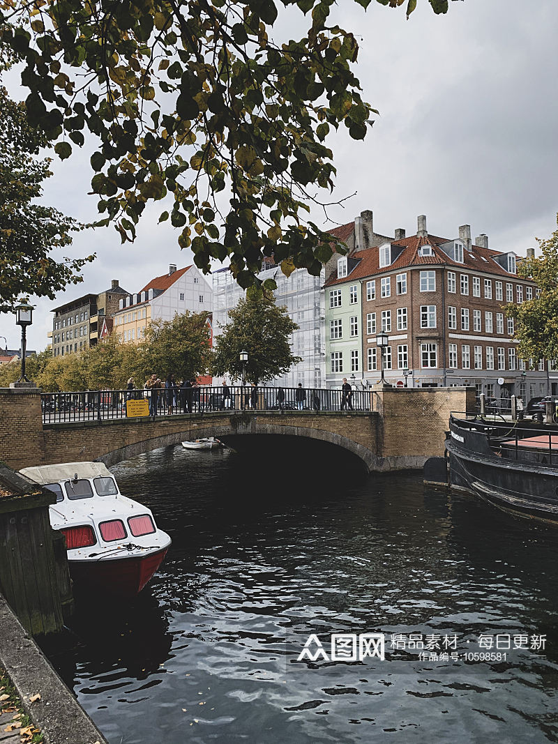哥本哈根风景建筑素材