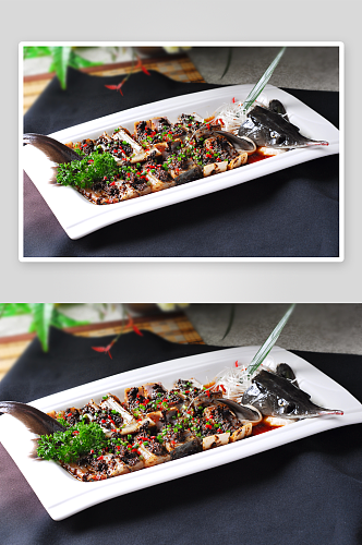 清蒸菜餐饮小吃美食摄影图