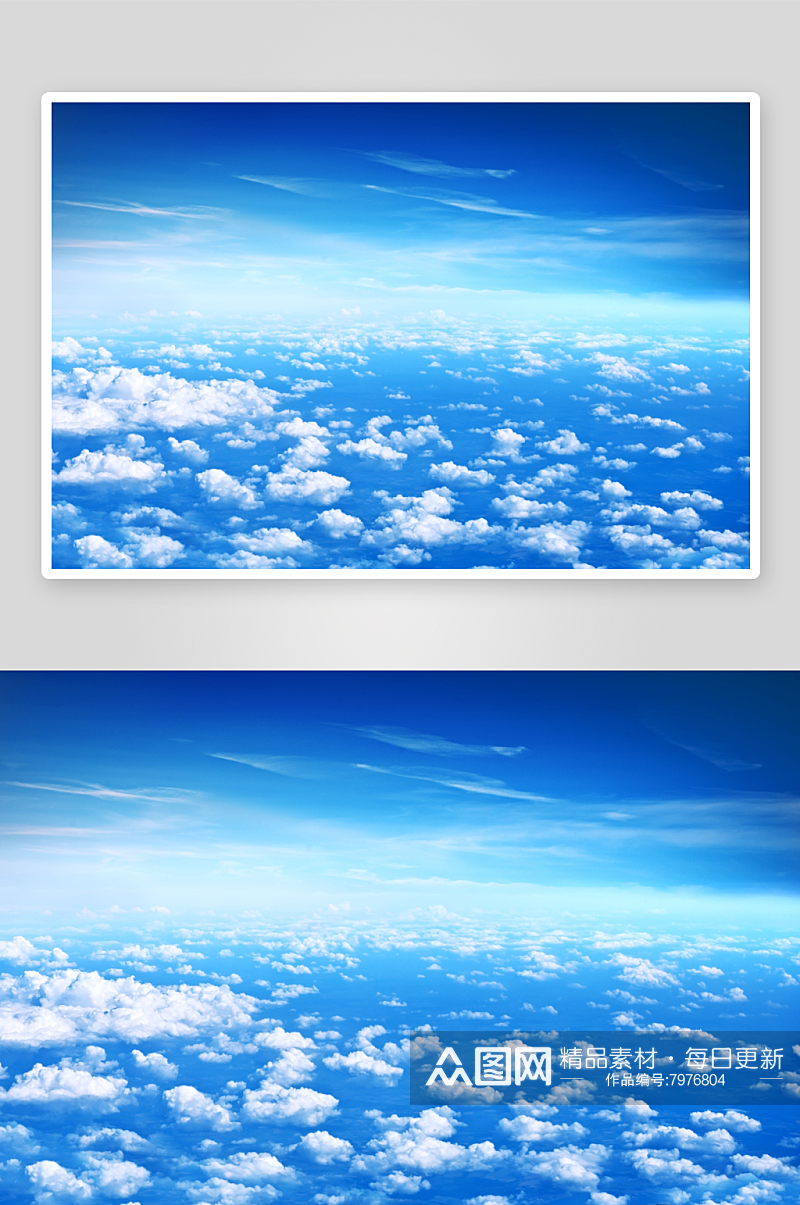 蓝天白云图片摄影图素材