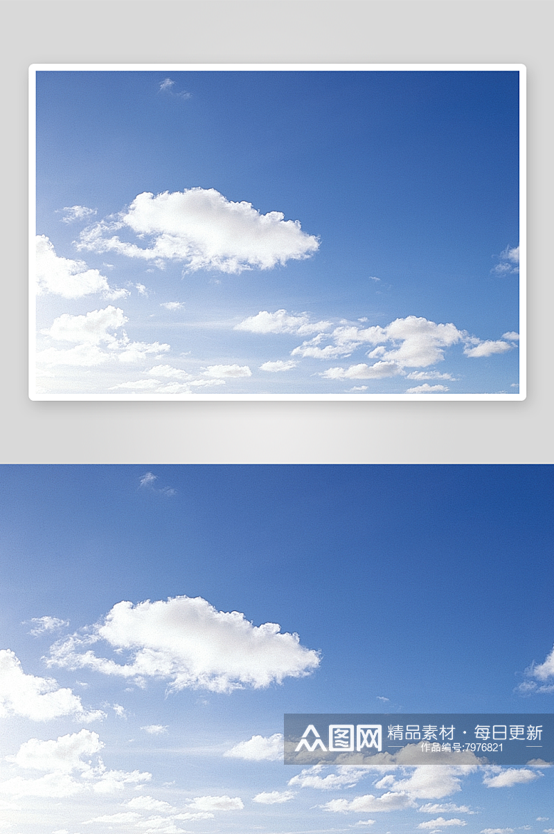 蓝天白云图片摄影图素材