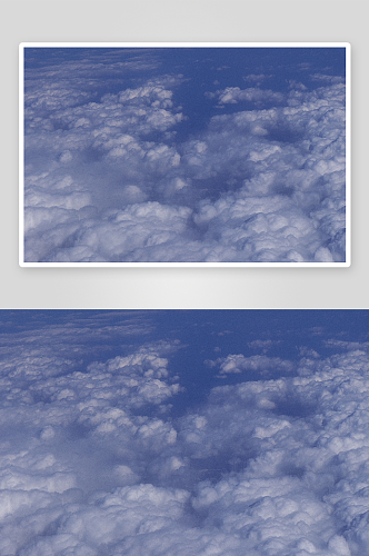 蓝天白云图片背景图
