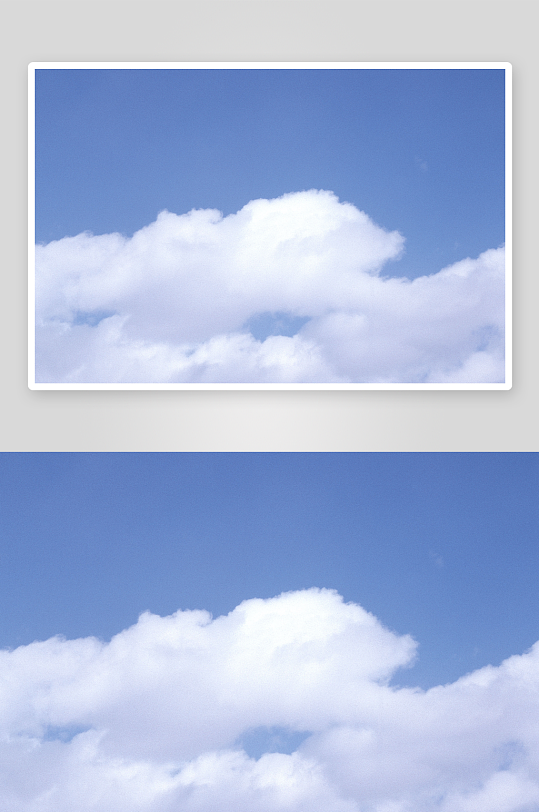 蓝天白云图片摄影图