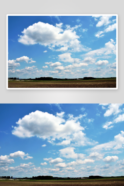 蓝天白云拍摄背景图