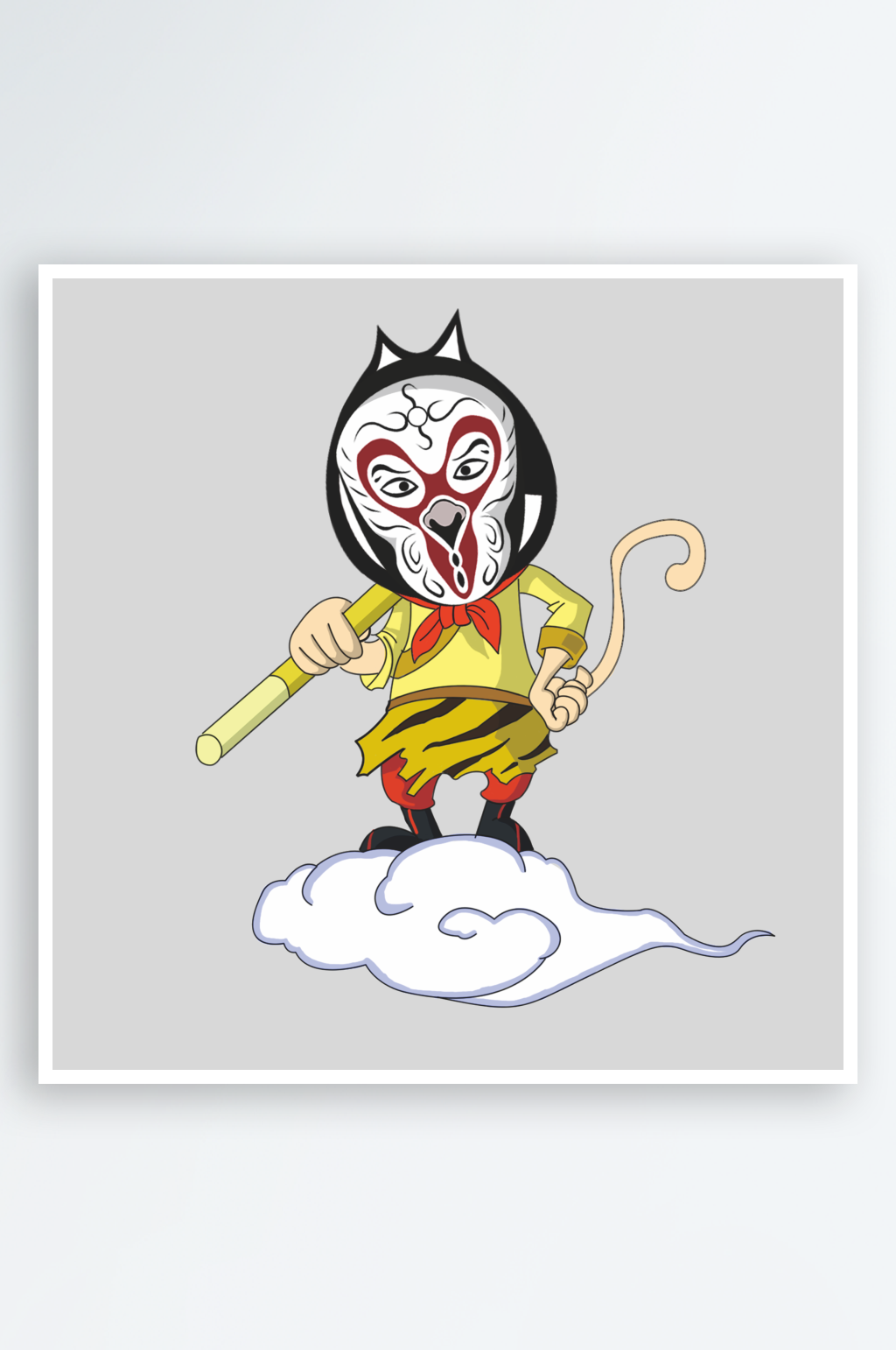 传统戏剧人物京剧国潮风素材