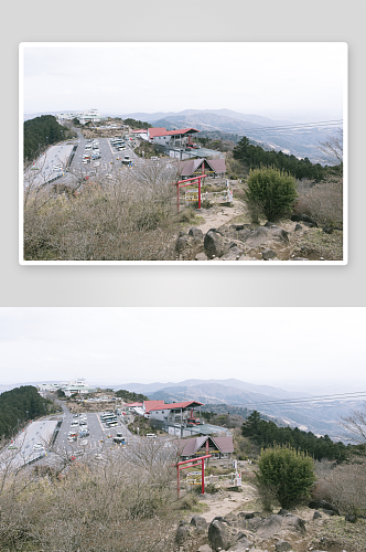 山顶风光山顶雪山风光高清摄影图片