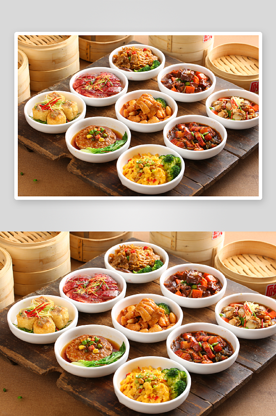 小碗菜蒸菜美食高清图摄影图-众图网