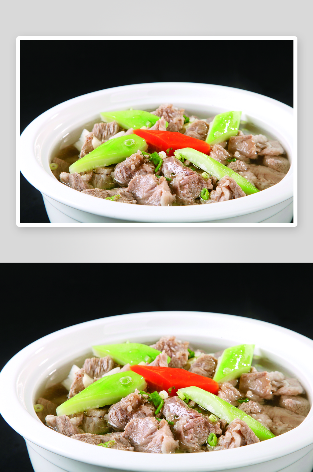 传统萝卜炖羊肉高清摄影图素材