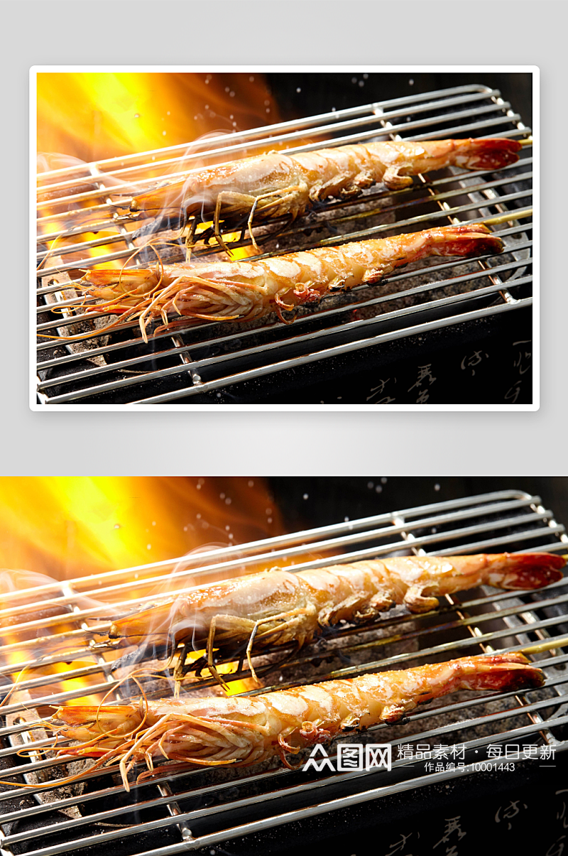 美味海鲜烧烤高清摄影图素材