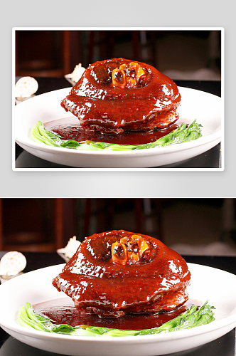 红烧蹄髈美食高清摄影图