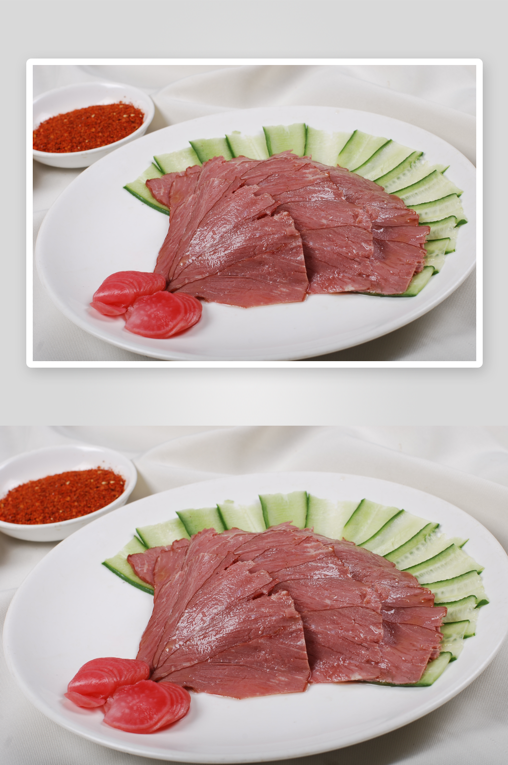 风味驴唇肉高清摄影图素材