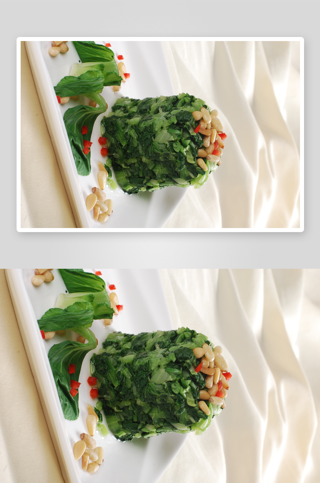 松仁小青菜高清摄影图素材