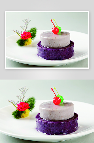 紫薯香芋泥美食高清摄影图
