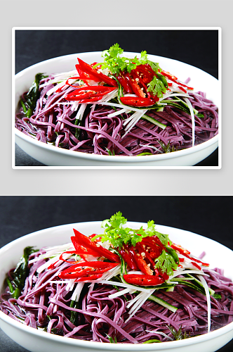 紫薯面1美食高清摄影图