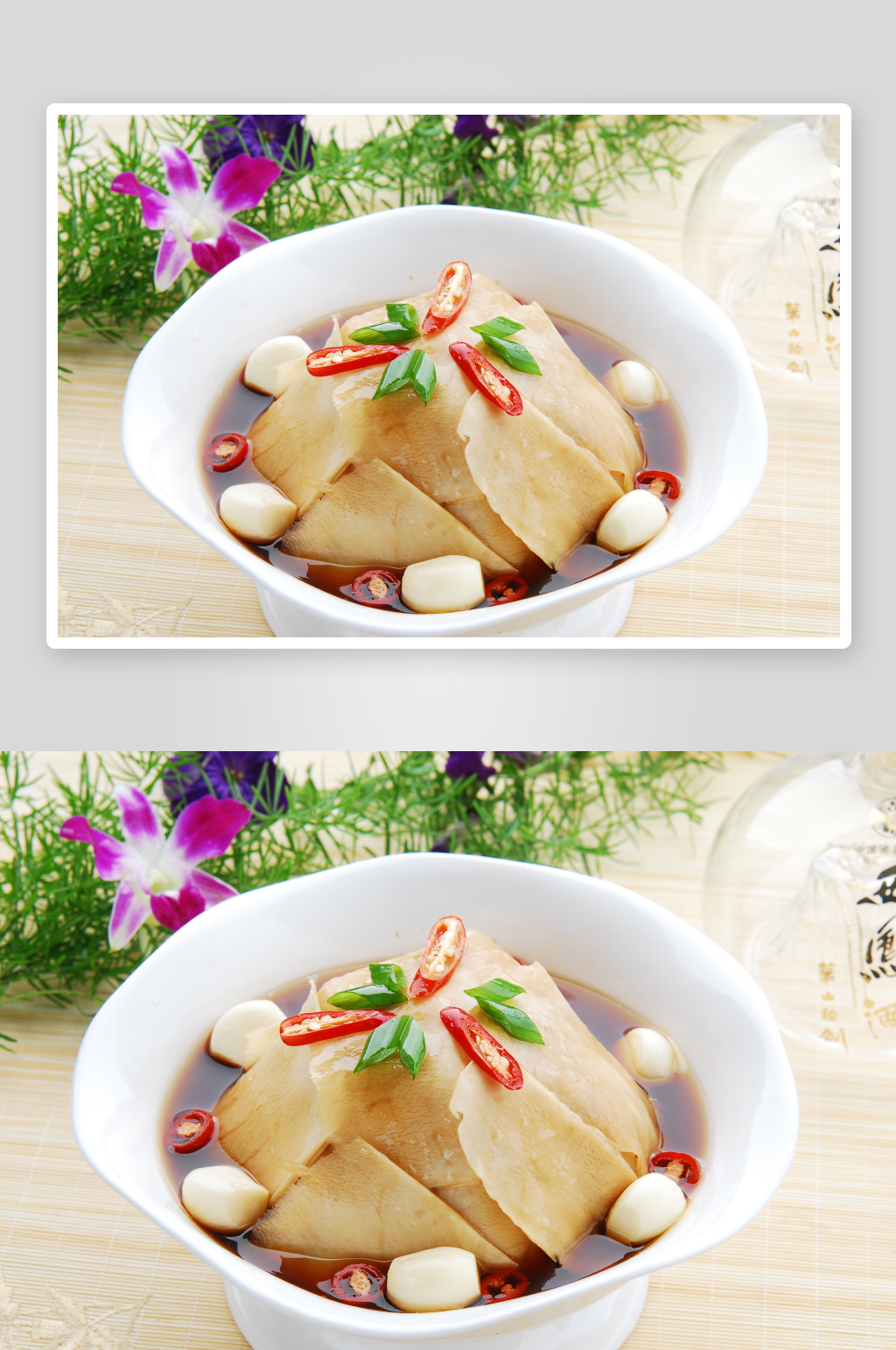 巧妇萝卜皮美食高清摄影图素材