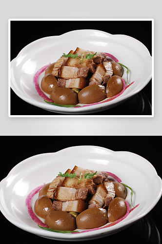 台湾卤肉蛋美食高清摄影图