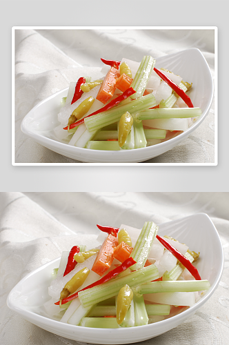 四川泡菜美食高清摄影图