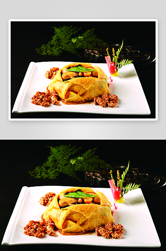 琥珀罗汉素2美食高清摄影图
