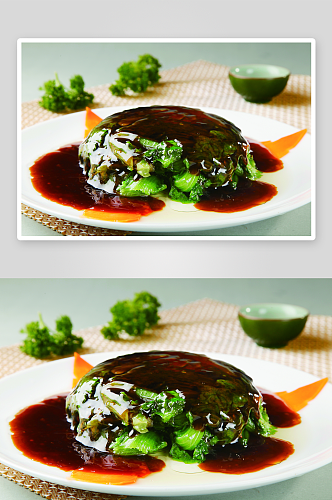 蚝油生菜1美食高清摄影图