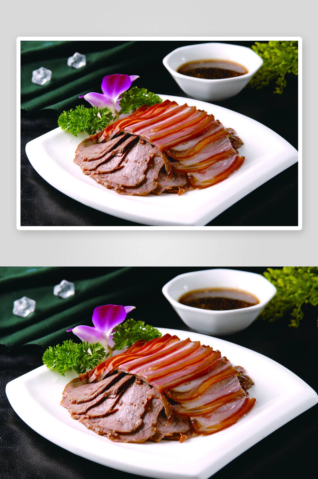 带皮驴肉1副本美食高清摄影图素材